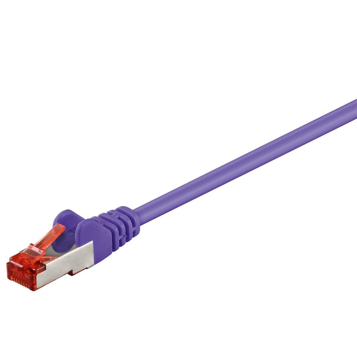 Goobay - 95586 cable de red Púrpura 1 5 m Cat6 S/FTP (S-STP)