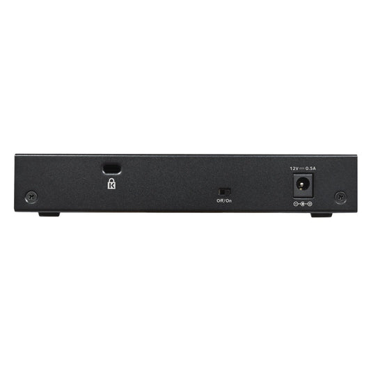 NETGEAR - GS308-300PES switch No administrado L2 Gigabit Ethernet (10/100/1000) Negro