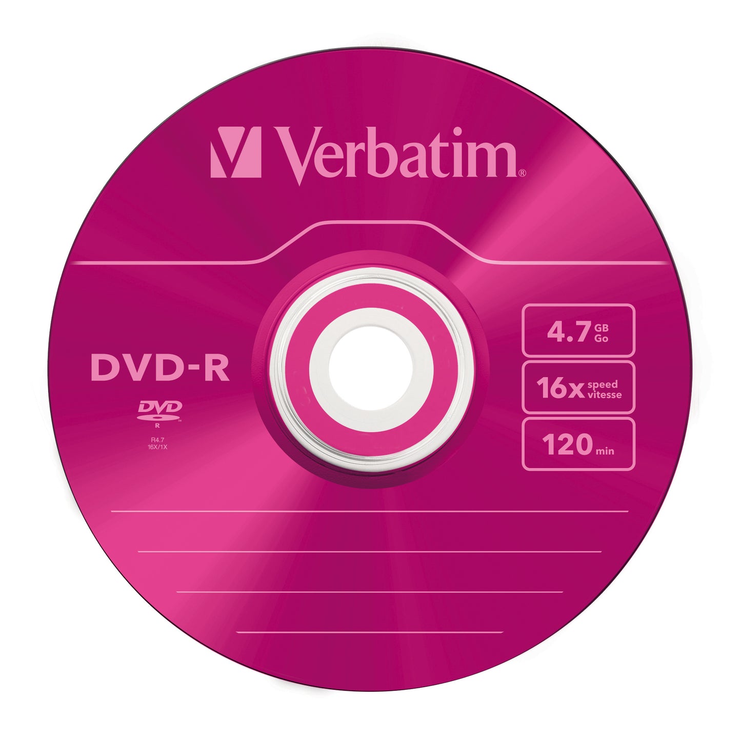 Verbatim - DVD-R Colour 4 7 GB 5 pieza(s)