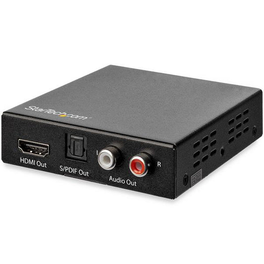 StarTech.com - Extractor de Audio HDMI con Soporte para 4K de 60Hz