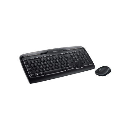 Logitech - MK330 teclado RF inalámbrico QWERTY Español Negro  Gris