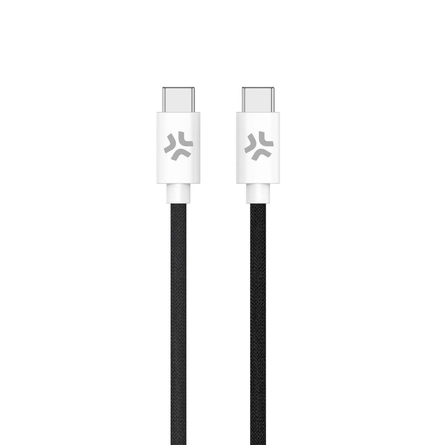 Celly - USBCUSBCCOTTBK cable USB 1 5 m USB C Negro  Blanco