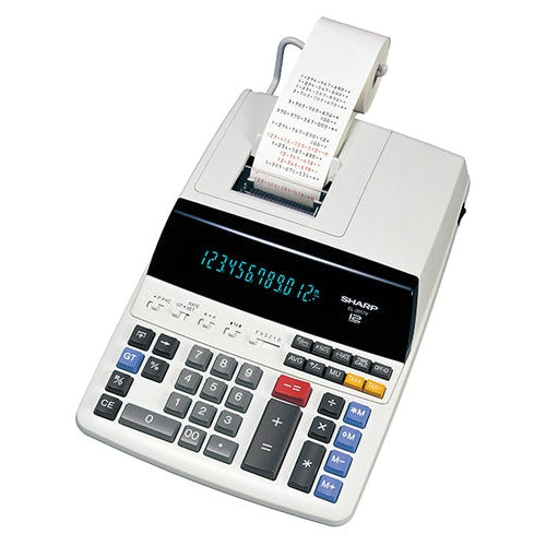 Sharp EL-2607V calculadora Escritorio Calculadora de impresión Blanco