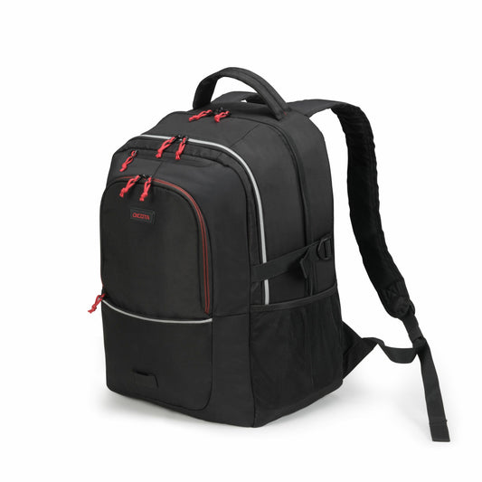 DICOTA - Backpack Plus SPIN mochila Negro Poliéster