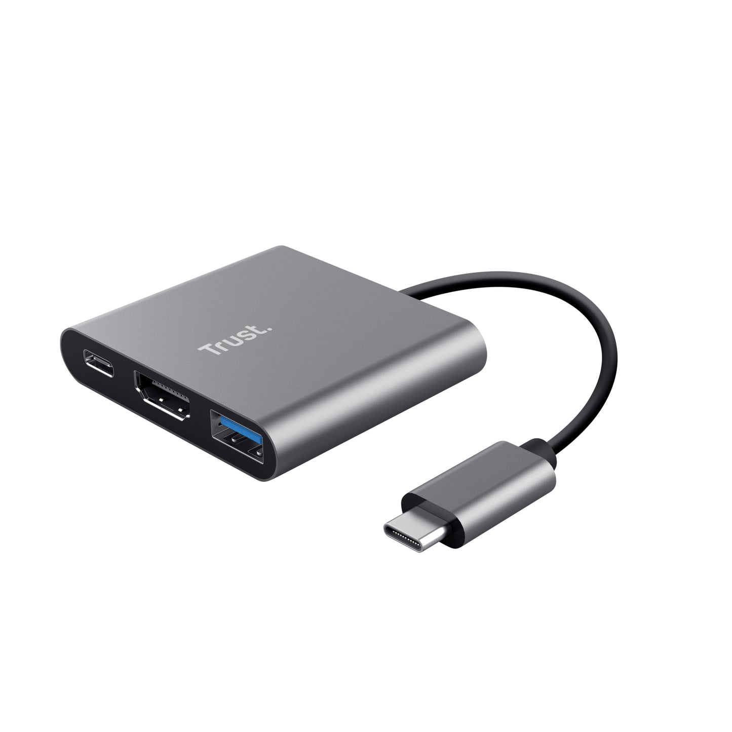 Trust - Dalyx USB 3.2 Gen 1 (3.1 Gen 1) Type-C Aluminio  Negro