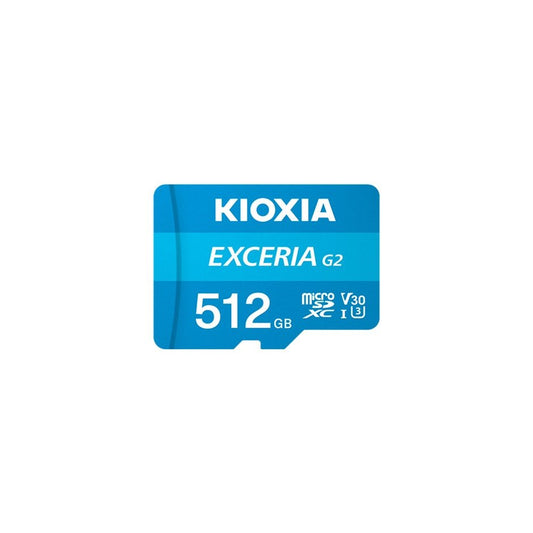 Kioxia - LMEX2L512GG2 memoria flash 512 GB MicroSDHC UHS-III Clase 10