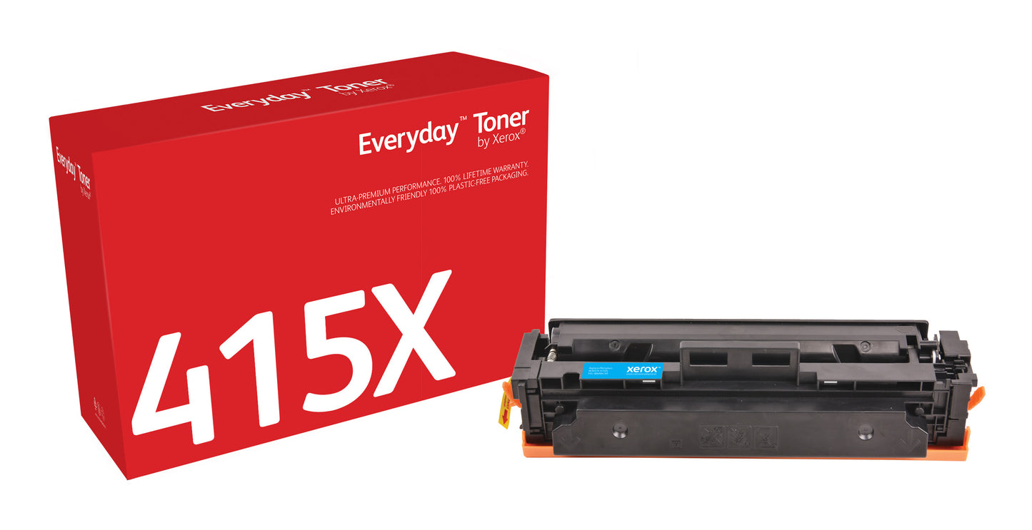 Everyday El tóner ™ Cian de Xerox es compatible con HP 415X (W2031X), High capacity