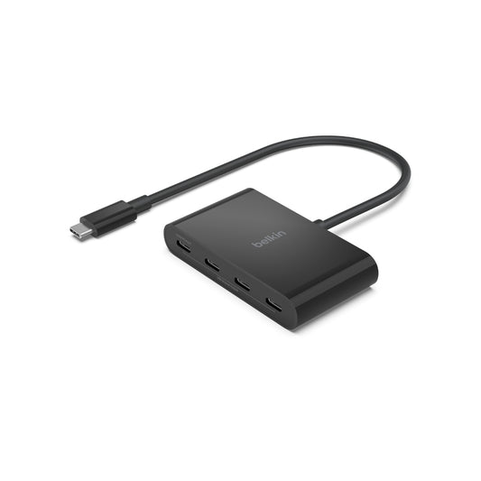 Belkin - AVC018BTBK hub de interfaz USB Tipo C 10000 Mbit/s Negro