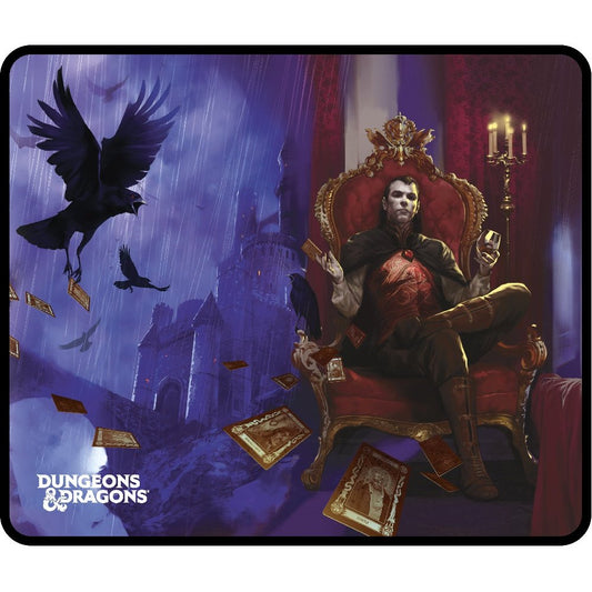 Konix - KX DND MOUSEPAD CURSE OF STRAHD Alfombrilla de ratón para juegos Púrpura  Rojo