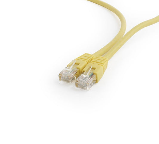 Gembird - PP6U-1M cable de red Amarillo Cat6 U/UTP (UTP)