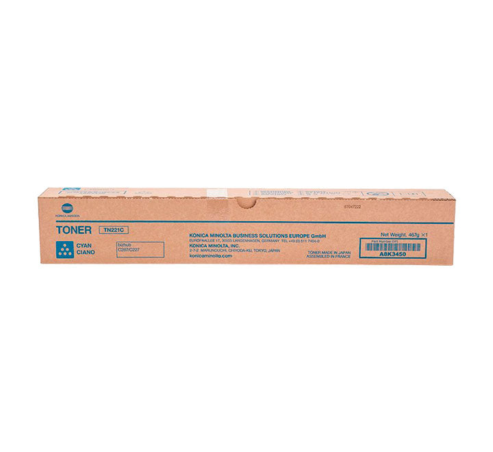 Konica Minolta - Bizhub C227 Toner Original CYAN