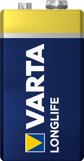 Varta - Longlife Extra 9V Batería de un solo uso Alcalino