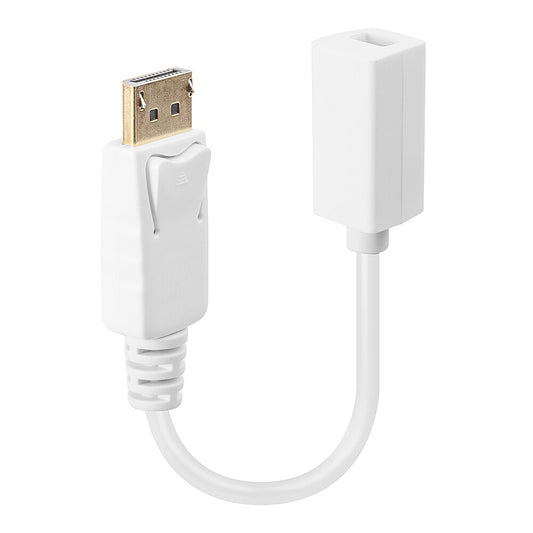 Lindy - 41060 adaptador de cable de vídeo 0 15 m DisplayPort Mini DisplayPort Blanco