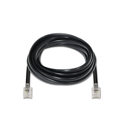 AISENS - A143-0320 cable telefónico 3 m Negro