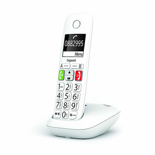 Gigaset - E290 Teléfono DECT/analógico Identificador de llamadas Blanco