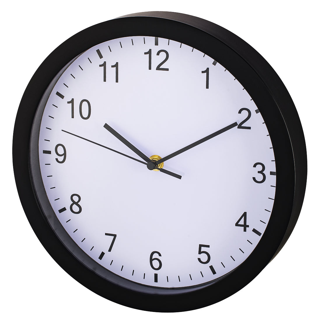 Hama - Pure Pared Quartz clock Círculo Negro