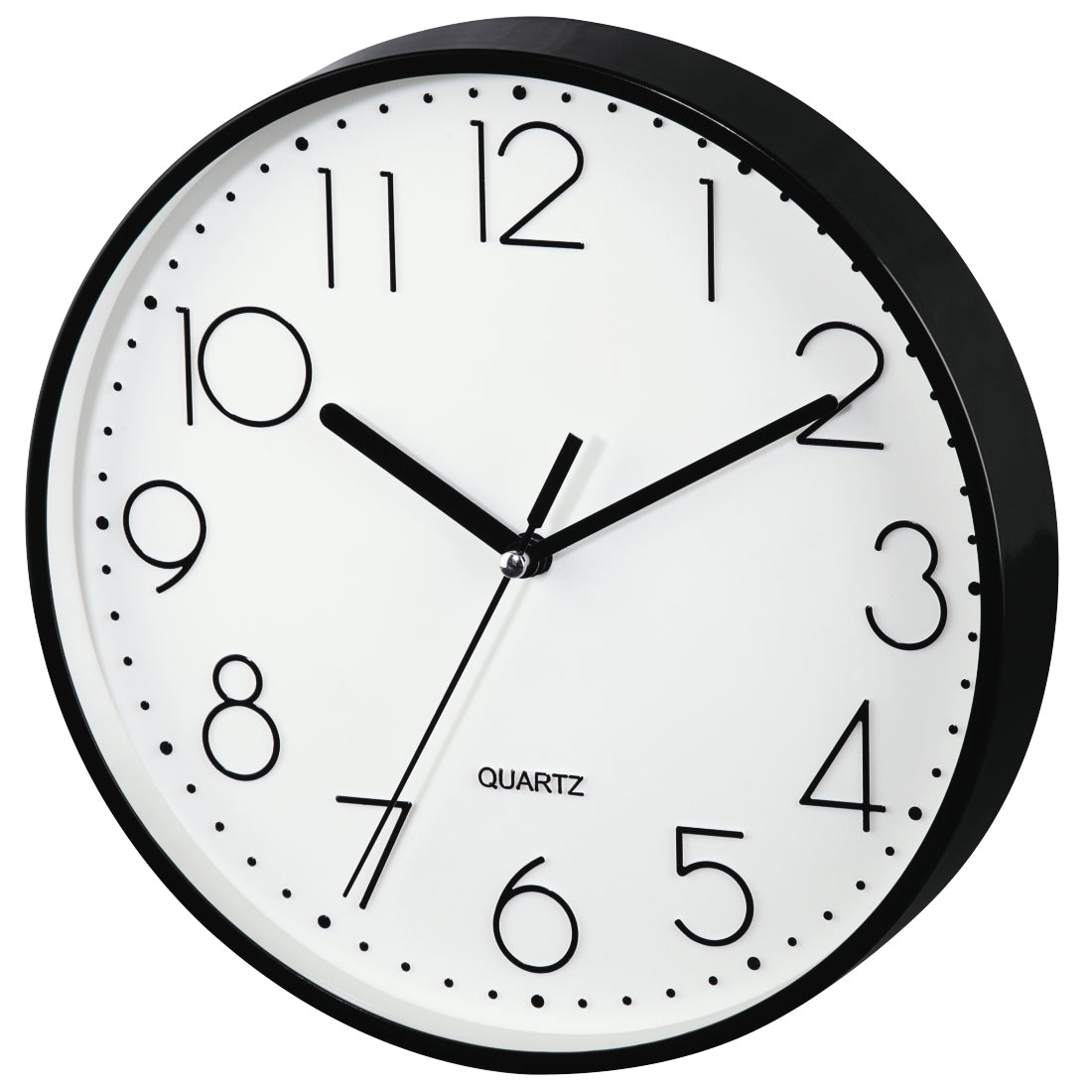 Hama - PG-220 Pared Quartz clock Círculo Negro  Blanco