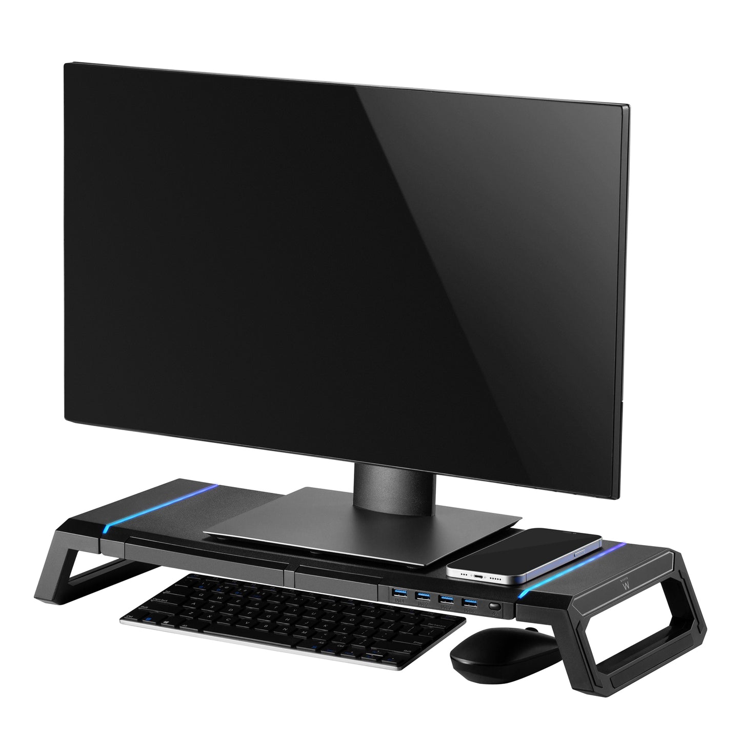 Ewent - EW1268 soporte para monitor Negro Escritorio