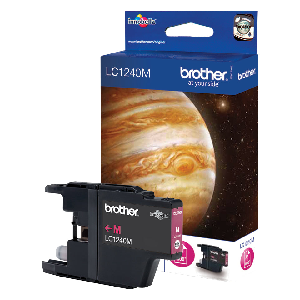 Brother LC-1240M cartucho de tinta 1 pieza(s) Original Magenta