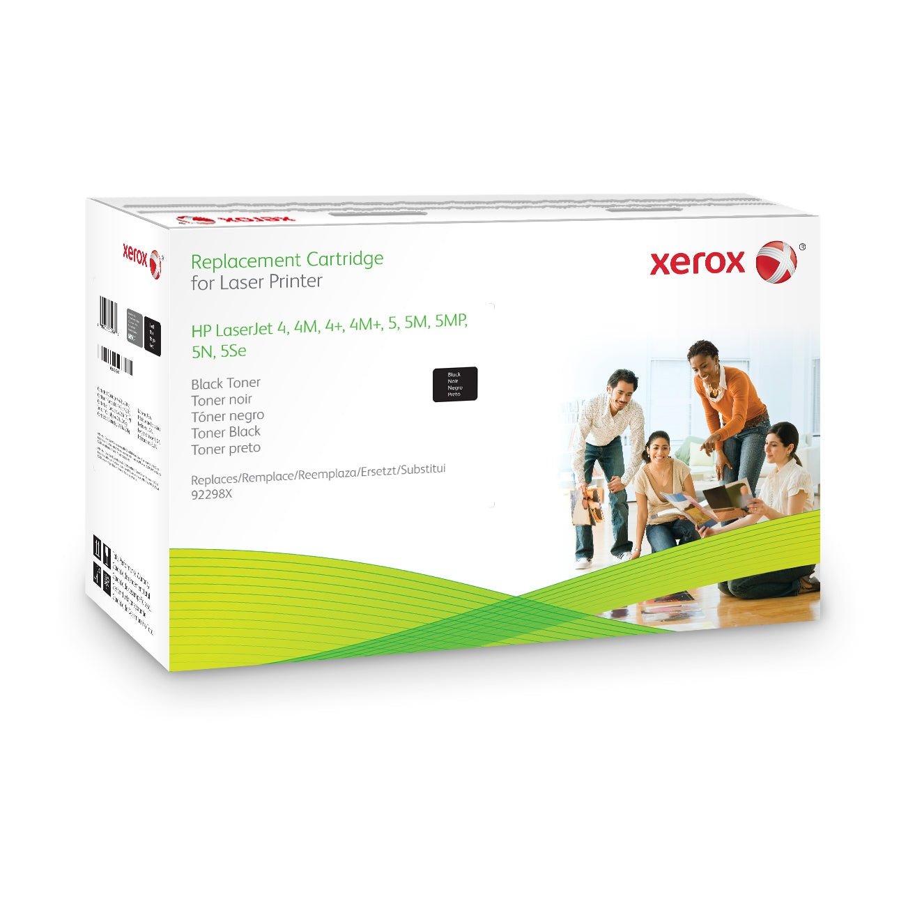 Xerox - Cartucho de tóner negro. Equivalente a HP 92298X. Compatible con HP LaserJet 5/5M/5N  LaserJet 4/4M