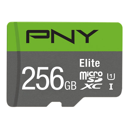 PNY - Elite 256 GB MicroSDXC UHS-I Clase 10