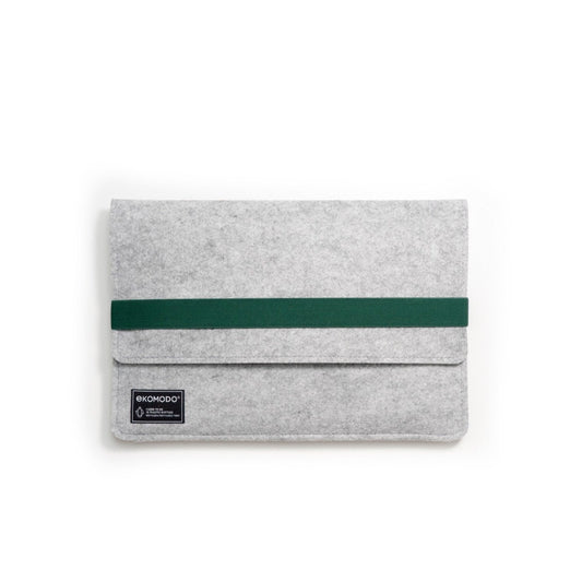 EKOMODO - HR-004 maletines para portátil 33 cm (13") Funda Verde  Gris