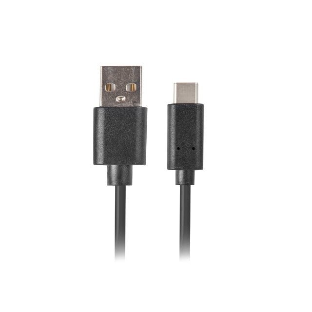 Lanberg - CA-USBO-20CU-0030-BK cable USB USB 2.0 3 m USB A USB C Negro