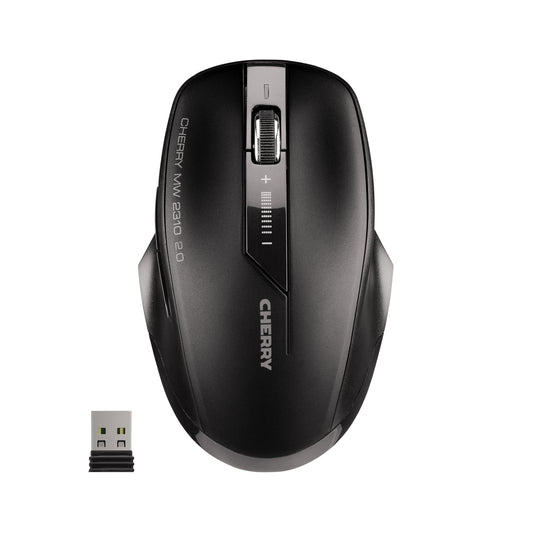 CHERRY - MW 2310 2.0 ratón Ambidextro RF inalámbrico Óptico 2400 DPI