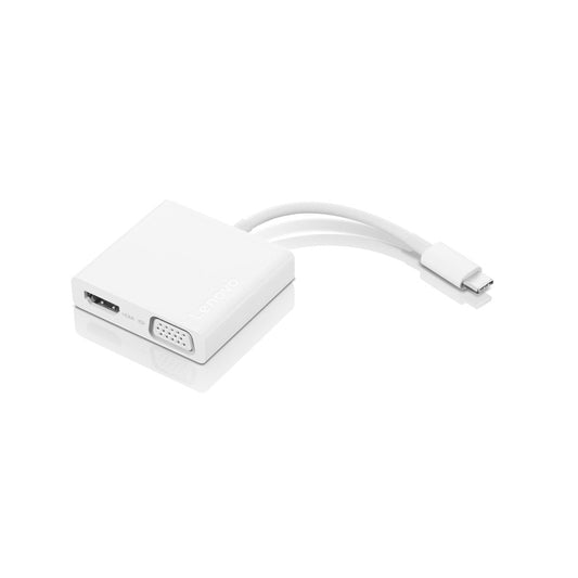 Lenovo - GX90T33021 Adaptador gráfico USB 3840 x 2160 Pixeles Blanco