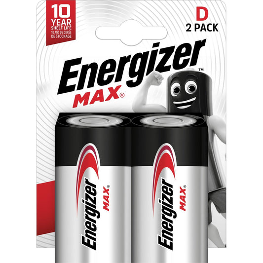 Energizer - MAX  D Batería de un solo uso Alcalino