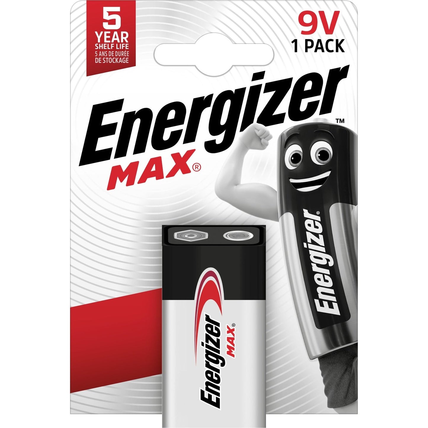 Energizer - Max  9V Batería de un solo uso Alcalino