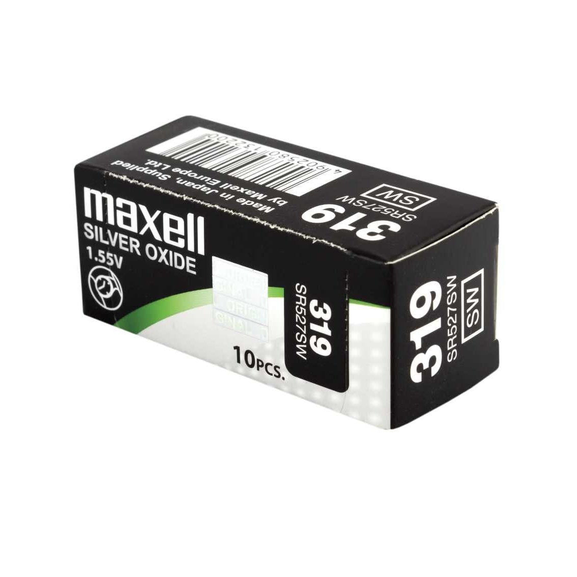 Maxell - 18292800 pila doméstica Batería de un solo uso SR616SW Óxido de plata