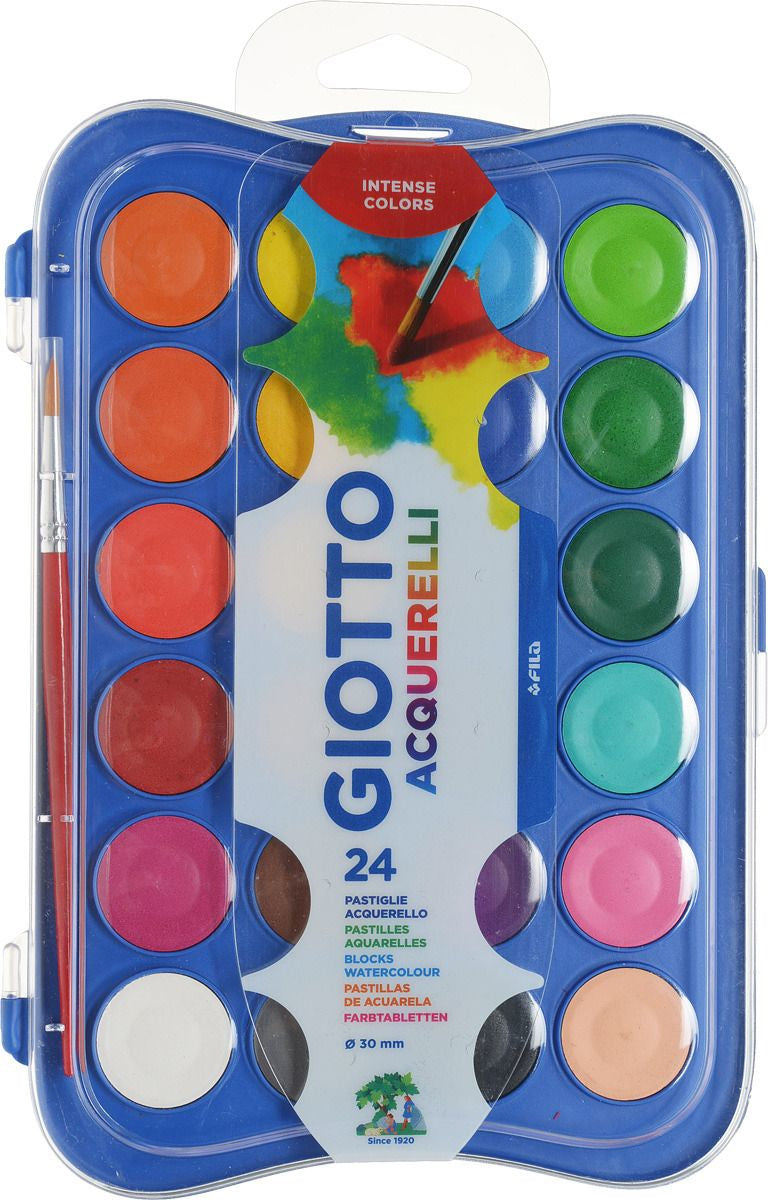 Giotto - 352400 pintura a base de agua Multi Paleta 24 pieza(s)