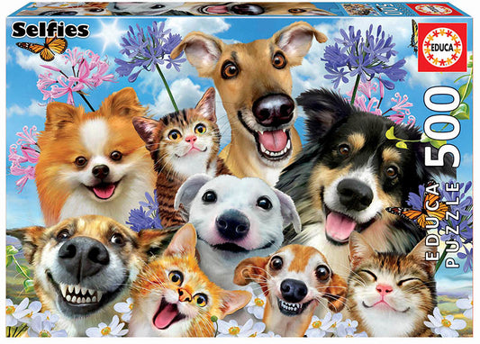 Educa - Fun in the sun selfie Puzzle rompecabezas 500 pieza(s) Animales