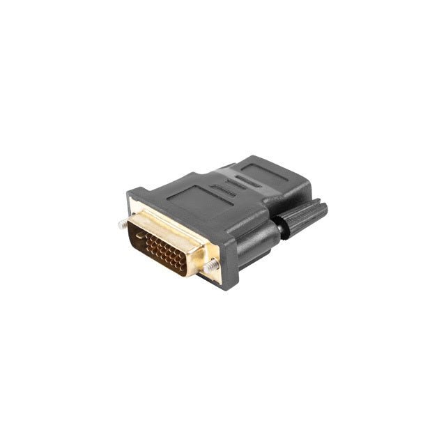 Lanberg - AD-0010-BK cambiador de género para cable HDMI DVI-D Negro