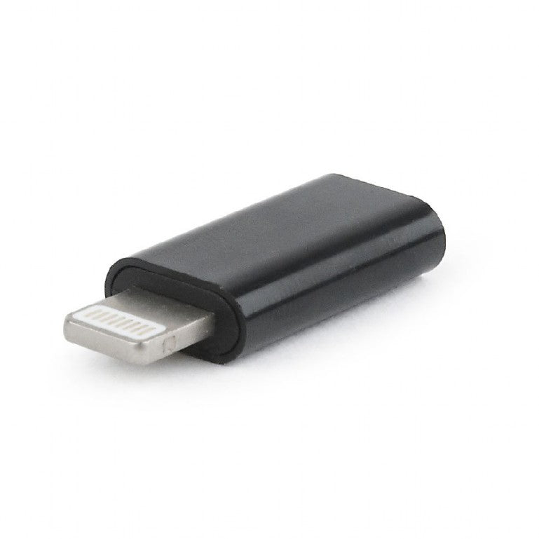 Gembird - A-USB-CF8PM-01 cambiador de género para cable USB type-C 8 pines Negro