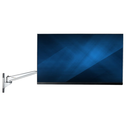 StarTech.com - Brazo de Montaje en Pared para Soporte de Monitores VESA hasta 30" - con Brazo Articulado de 52cm - Premium