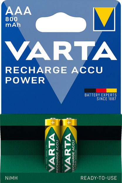 Varta - 56703 Batería recargable AAA Níquel-metal hidruro (NiMH)