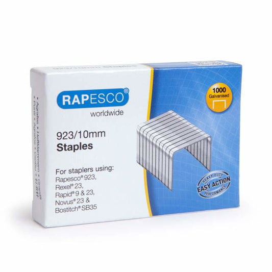 Rapesco - 1237 Paquete de grapas 1000 grapas