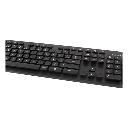 UNYKAch - KB 901 teclado Universal USB QWERTY Negro