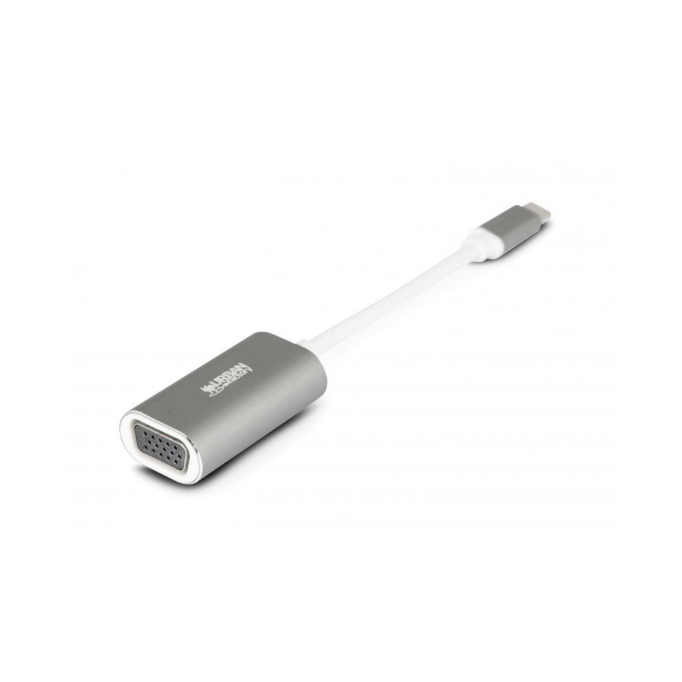 Urban Factory - AUV01UF Adaptador gráfico USB Gris  Blanco