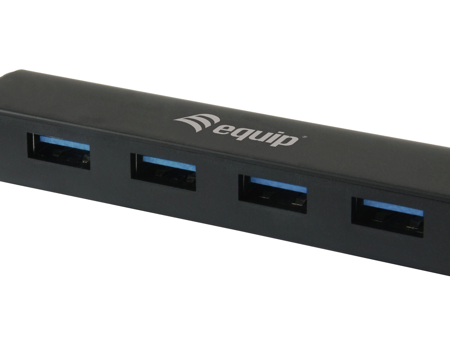 Equip - 128953 hub de interfaz USB 3.2 Gen 1 (3.1 Gen 1) Type-A 5000 Mbit/s Negro