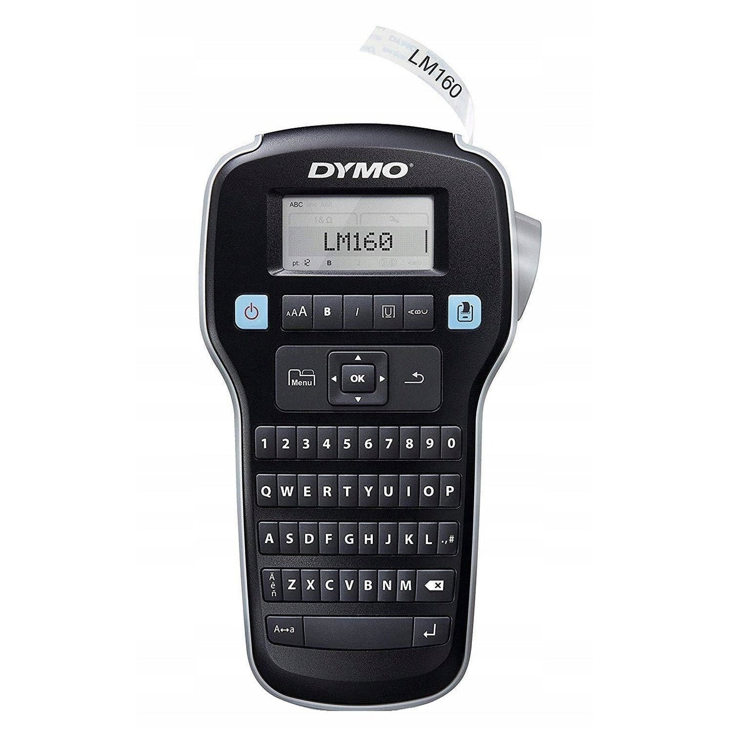 DYMO - LabelManager DY LM 160 impresora de etiquetas Inyección de tinta térmica 180 x 180 DPI 12 mm/s D1 QWERTY