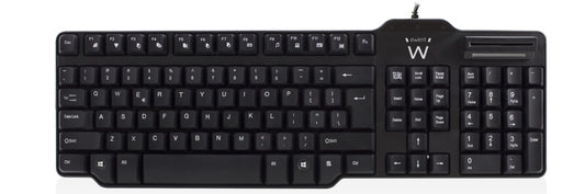 Ewent - EW3252 teclado Hogar USB QWERTY Español Negro