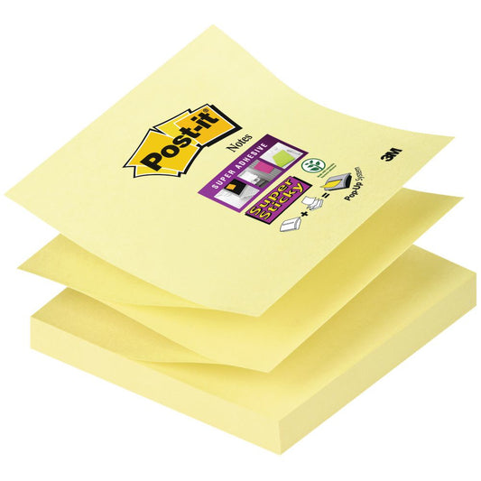 Post-It - P. 12 BLOCS POST-IT SUPER STICKY Z-NOTAS 76X76 AMA