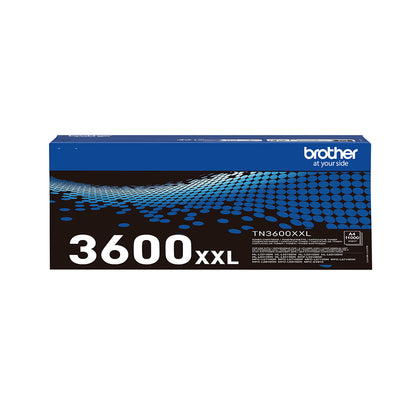 Brother TN-3600XXL cartucho de tóner 1 pieza(s) Original Negro