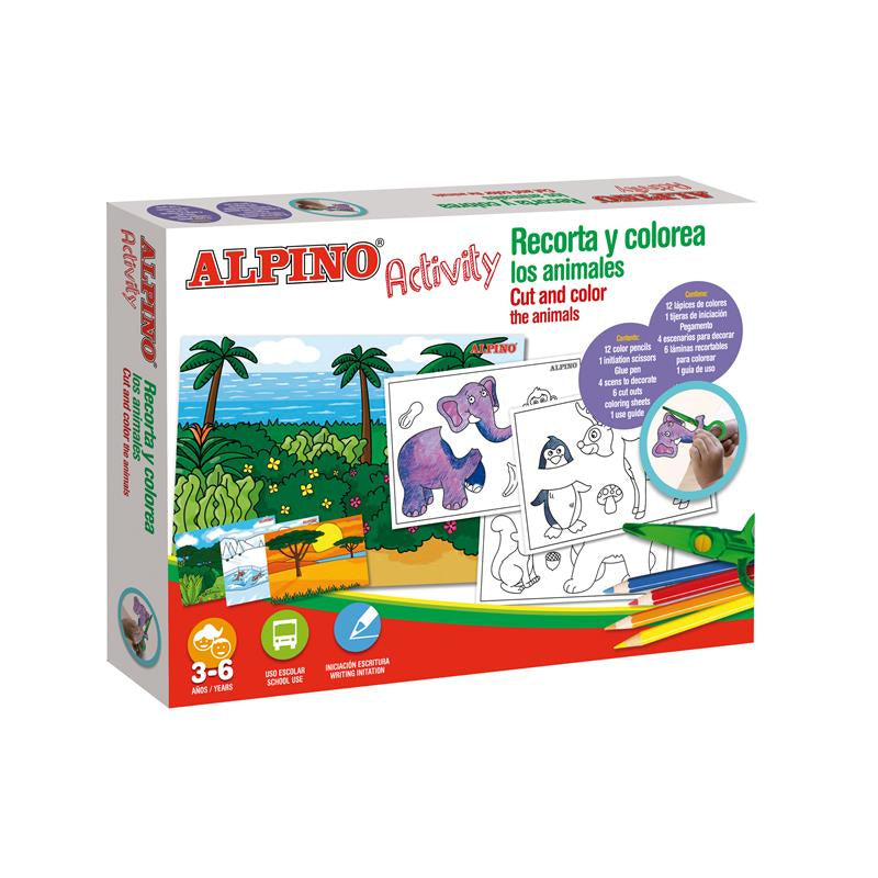 Alpino - AC000004 libro y página para colorear Juego de imágenes para colorear