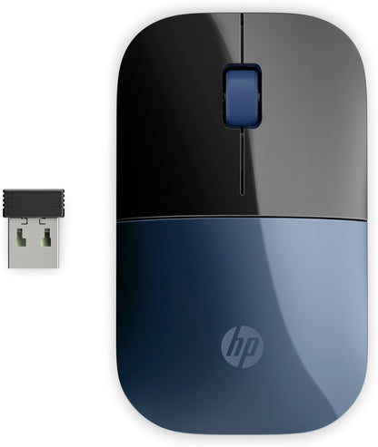 HP - Ratón inalámbrico azul Z3700