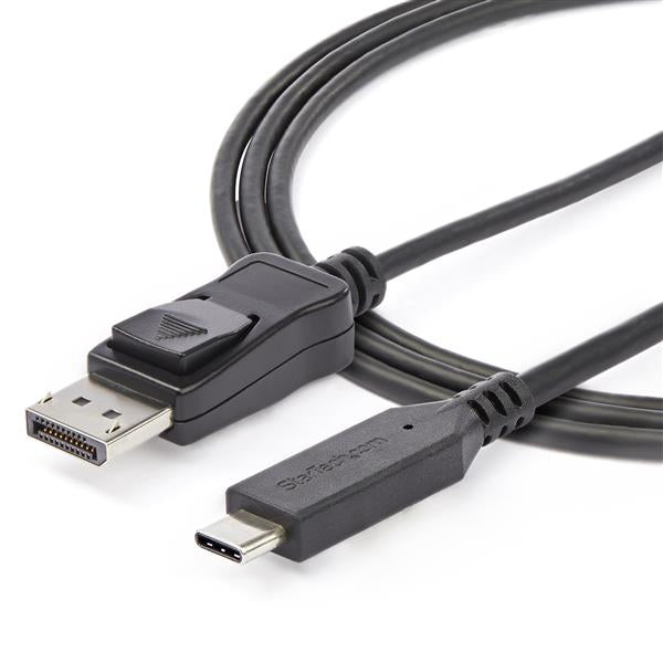 StarTech.com - CDP2DP146B adaptador de cable de vídeo 1 8 m USB Tipo C DisplayPort Negro