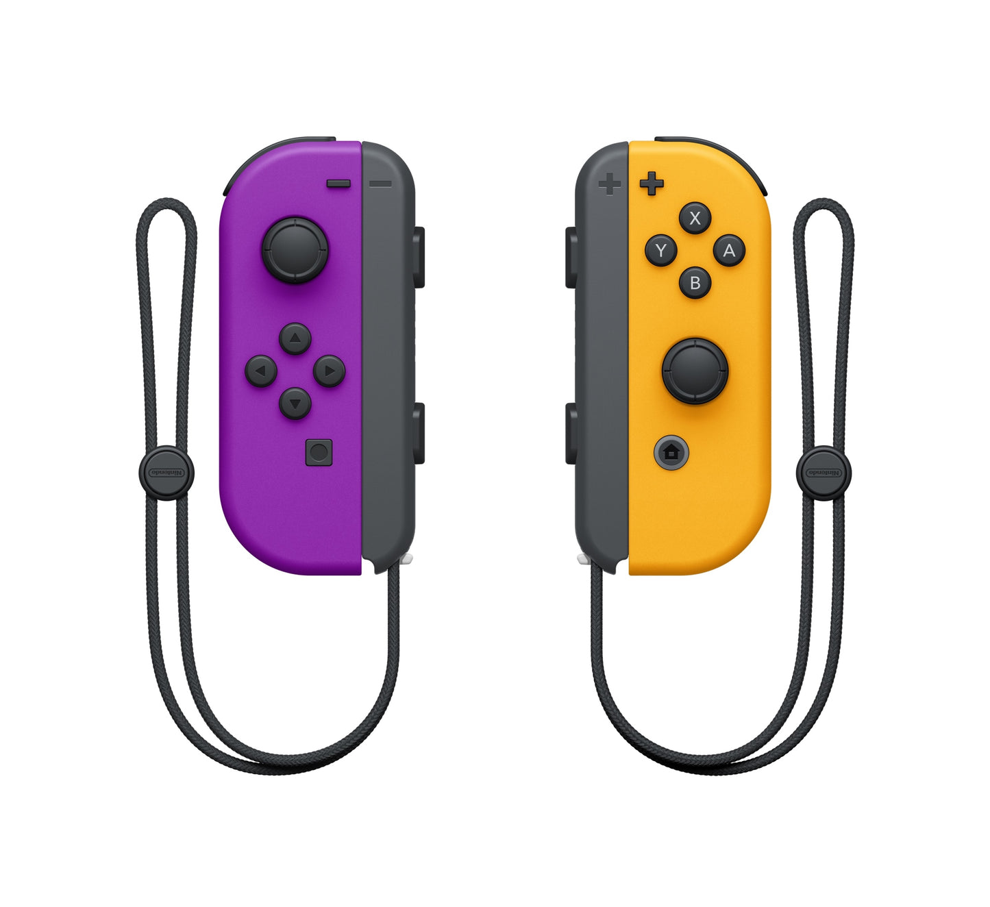 Nintendo - Joy-Con Negro  Naranja  Púrpura Bluetooth Gamepad Analógico/Digital Nintendo Switch